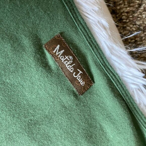 Matilda Jane Top Green Flowy Womens Size Small - Picture 4 of 6